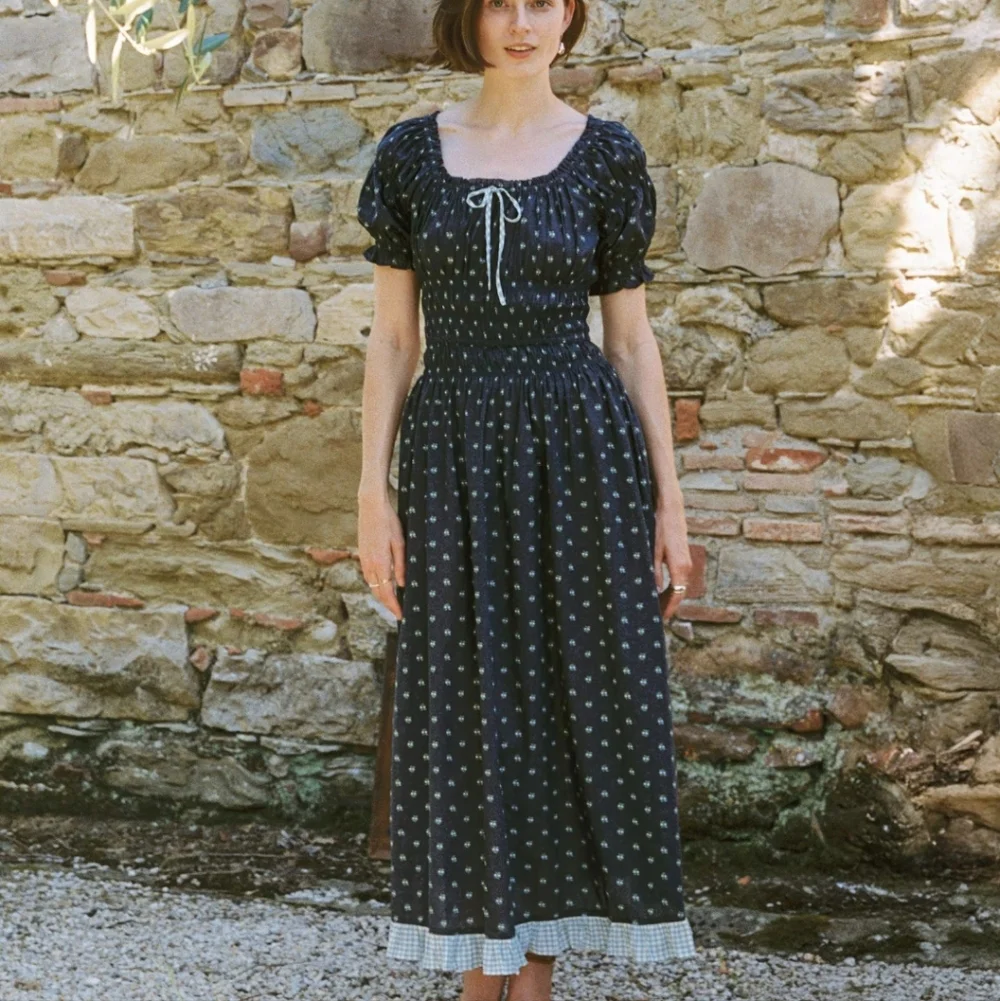 * ISO * Christy Dawn Coralia Dress In Blueberry Dot ( Small or Medium ) - Picture 1 of 1